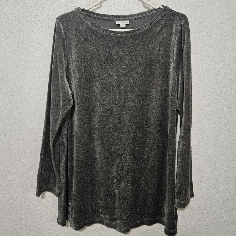 Pure Jill velvet like top size large